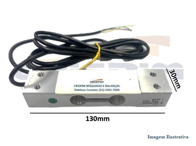 CELULA DE CARGA 10KG SPL - SPS 2 FUROS - Foto 1