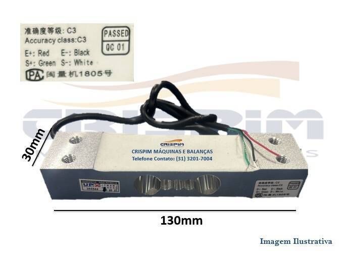 CELULA DE CARGA 40KG UPX WIND C / P / C3 / D3 2 FU - Foto 1