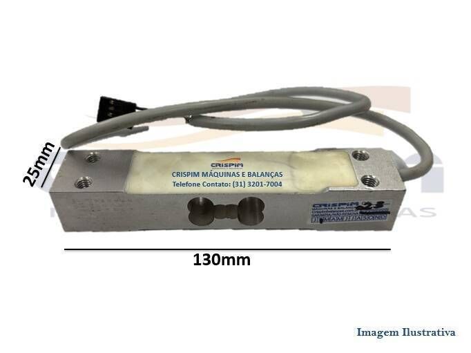 CELULA DE CARGA RAMUZA 20KG 2 FUROS - Foto 1