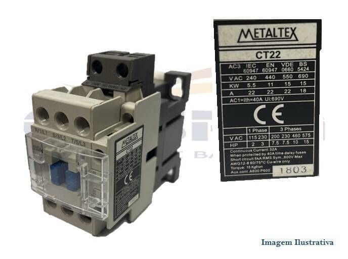 CHAVE CONTATOR CT22-B5-311 127V CAFETEIRA UNIVERSA - Foto 1