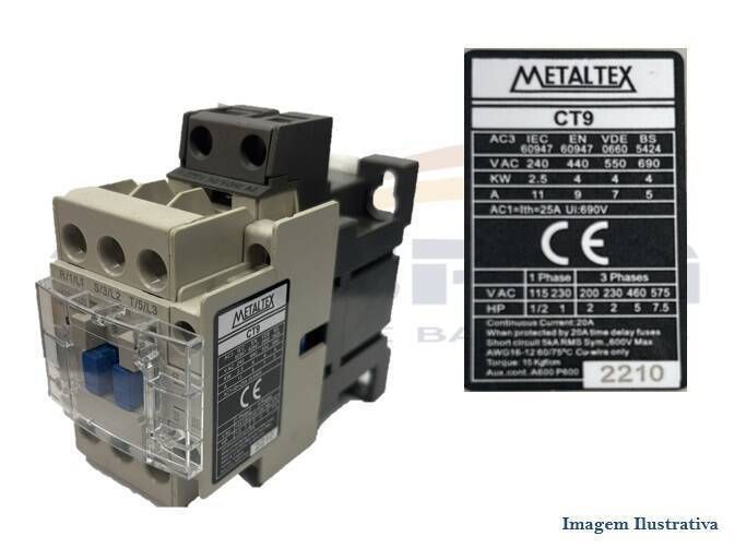 CHAVE CONTATOR CT9-H5-311 220V CAFETEIRA UNIVERSAL - Foto 1