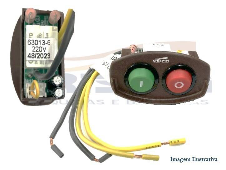 CHAVE L/D TECLA COMPLETA SIEMSEN 220V (63013-6) - Foto 1