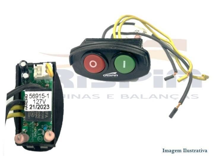 CHAVE L/D TECLA COMPLETA SIEMSEN 127V (56915-1) - Foto 1