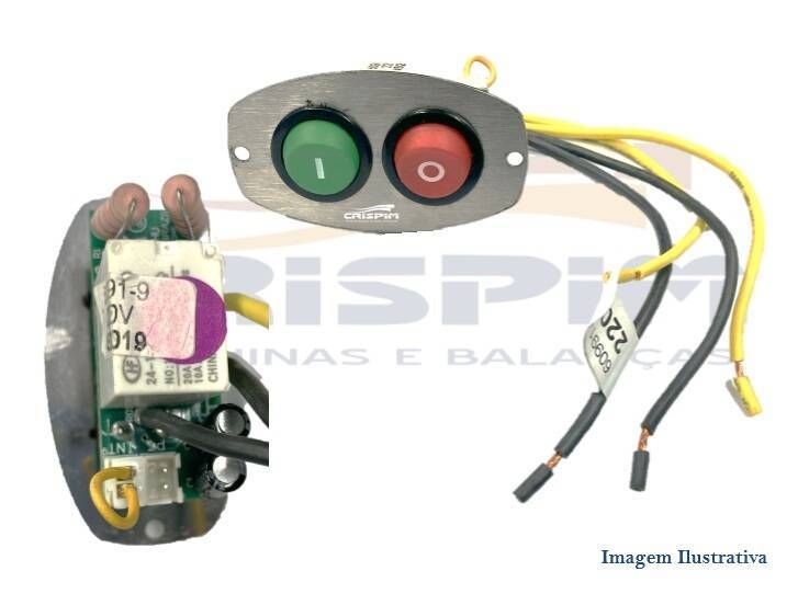 CHAVE L/D TECLA COMPLETA SIEMSEN 220V (60991-9) - Foto 1