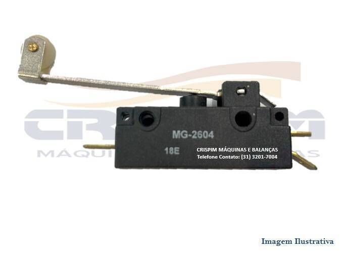 CHAVE MICRO MG-2604 20A 120VCA C/ ROLETE USO GERAL - Foto 1