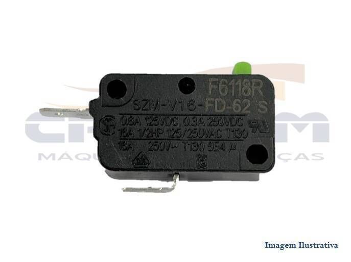 CHAVE MICROSWITCH DE MONITORAMENTO MICROONDAS PRAT - Foto 1