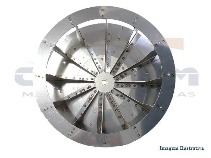 CONJ. TURBINA FORNO PRATICA RE650 SUPERIOR - Foto 1