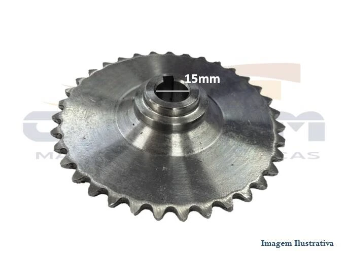 CONJUNTO RODA DENTADA Z35 BATEDEIRA G.PANIZ AE-05/ - Foto 1