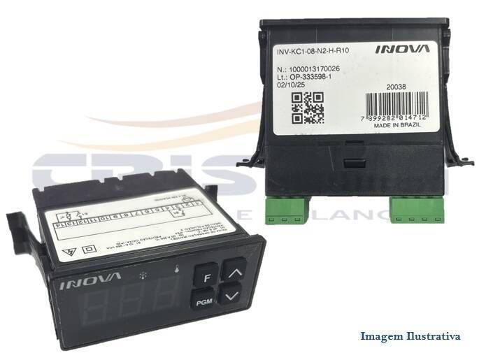 CONTROLADOR DIGITAL DE TEMPERATURA INOVA INV-KV1-0 - Foto 1