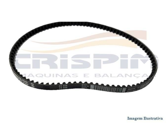 CORREIA DENTADA ZX-026 BATEDEIRA BRAESI BPEL-05 PR - Foto 1