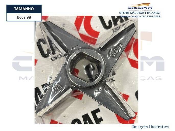 CRUZETA B-98 DUPLA INOX - Foto 1