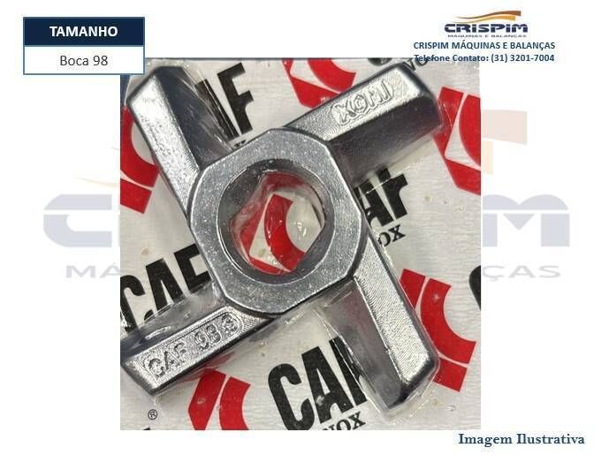 CRUZETA B-98 SIMPLES INOX - Foto 1
