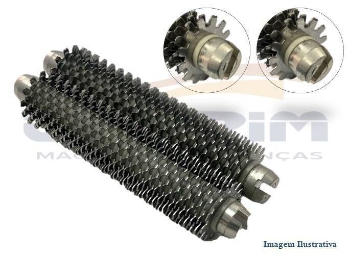 JOGO ROLO AMACIADOR BERMAR SUPER MOD. ALONGADO - Foto 1