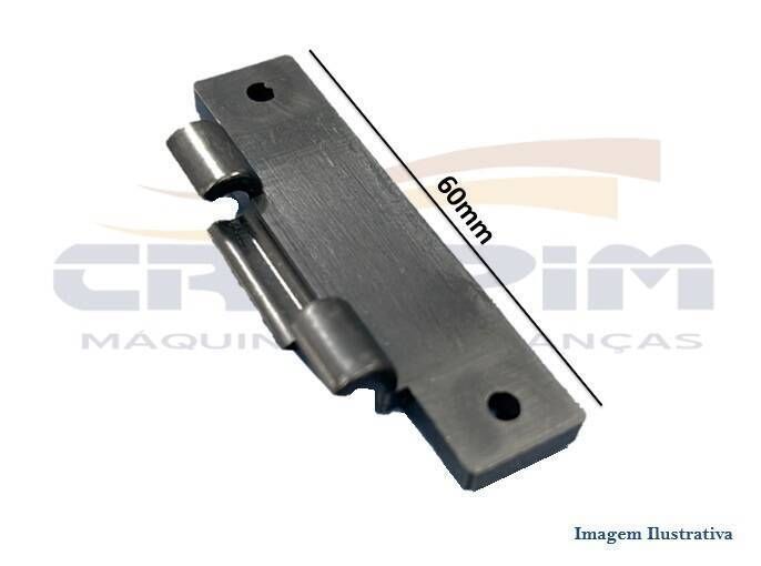 DOBRADIÇA PLÁSTICA TAMPA IMPRESSOR TOLEDO PRIX 4 B - Foto 1