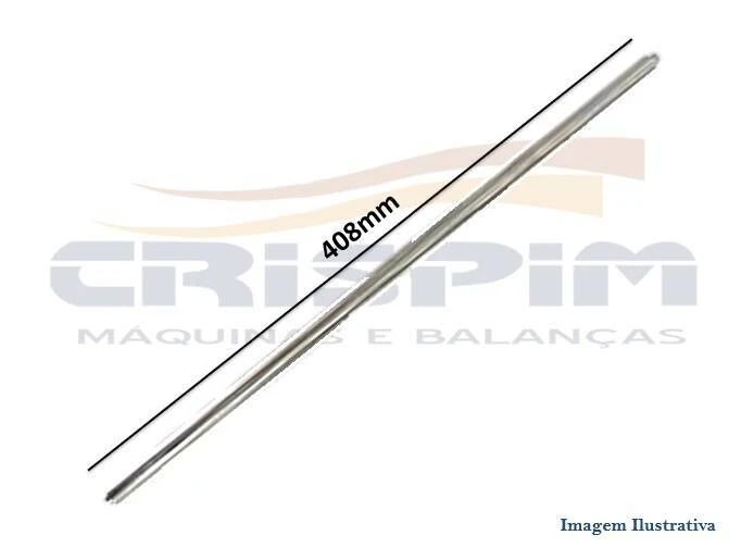 EIXO 1/2 INOX GARRA FATIADOR BERMAR BM-18/ 19/ 95 - Foto 1
