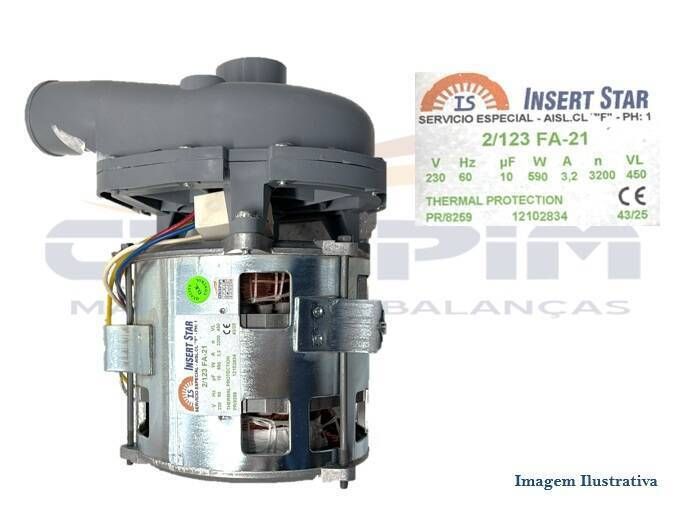 ELETROBOMBA CIRCULACAO 220V 590W 60HZ MAQ. LAVAR P - Foto 1