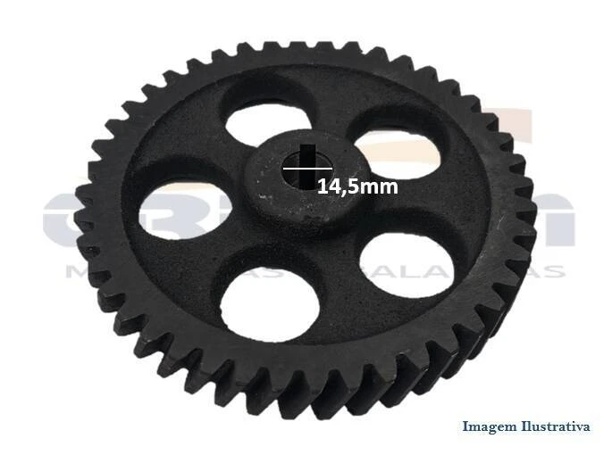 ENG. FERRO 44D MASSEIRA VENANCIO FURO 14,50MM ASRB - Foto 1