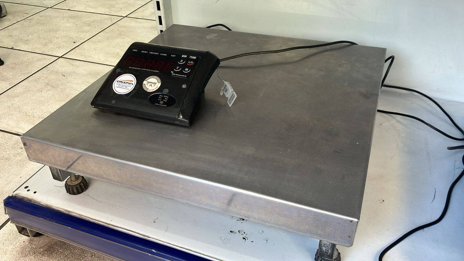 BALANÇA RAMUZA DP-300 (300KG) REFORMADA - Foto 1