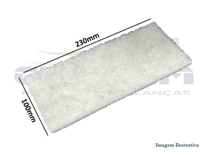 FIBRA SCOTCH BRITE LIMPEZA LEVE COR BRANCA 87X170M - Foto 1