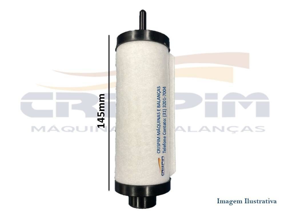FILTRO DE AR BOMBA MÁQUINA VÁCUO R. BAIÃO BD-410S - Foto 1