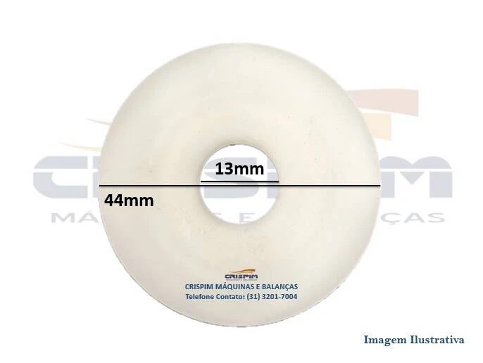 GAXETA PTFE Ø12,6MM MOTOR 1/10 CV FORNO PRATICA 13 - Foto 1
