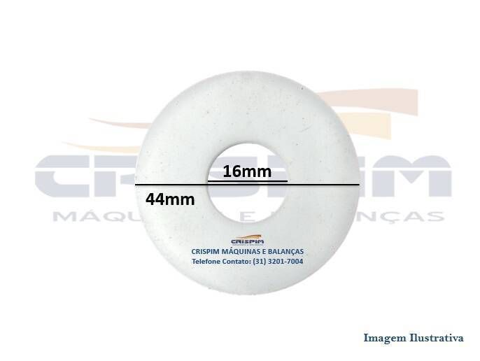 GAXETA PTFE MOTOR 1/CV FORNO PRATICA 16 X 44MM - Foto 1