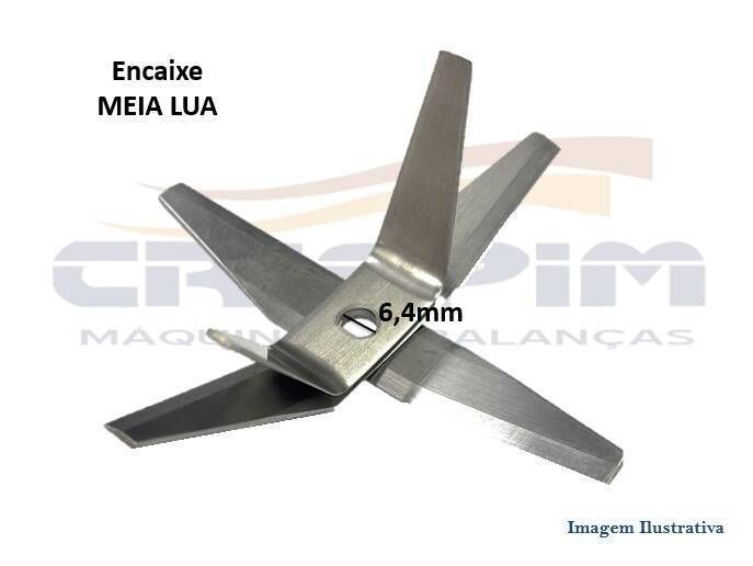 HELICE LIQUIDIFICADOR BERMAR 2/4/6 LTS - Foto 1