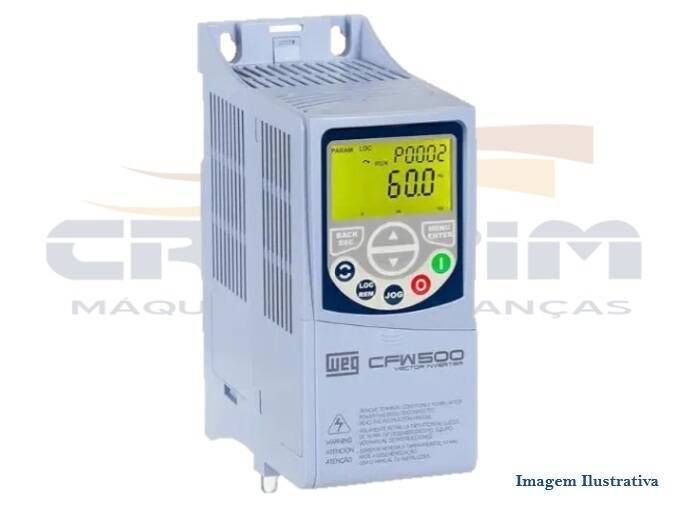 INVERSOR DE FREQUENCIA CFW500 2HP ENTRADA 220V MON - Foto 1