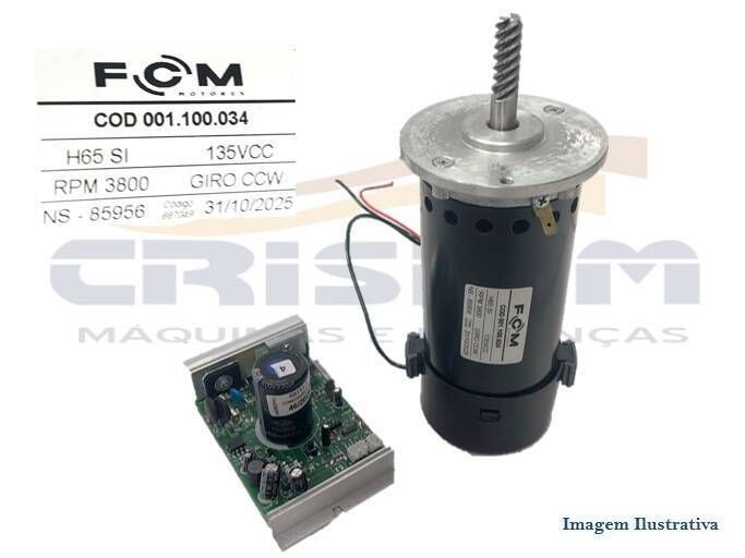 KIT MOTOR BATEDEIRA SIEMSEN BPS 127V ARVORE MONTAD - Foto 1