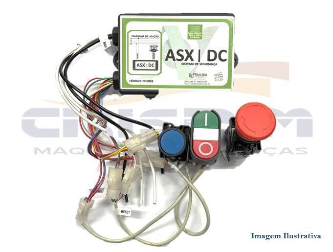 KIT SEGURANCA CUTTER METVISA NR-12 MONOFÁSICO - Foto 1