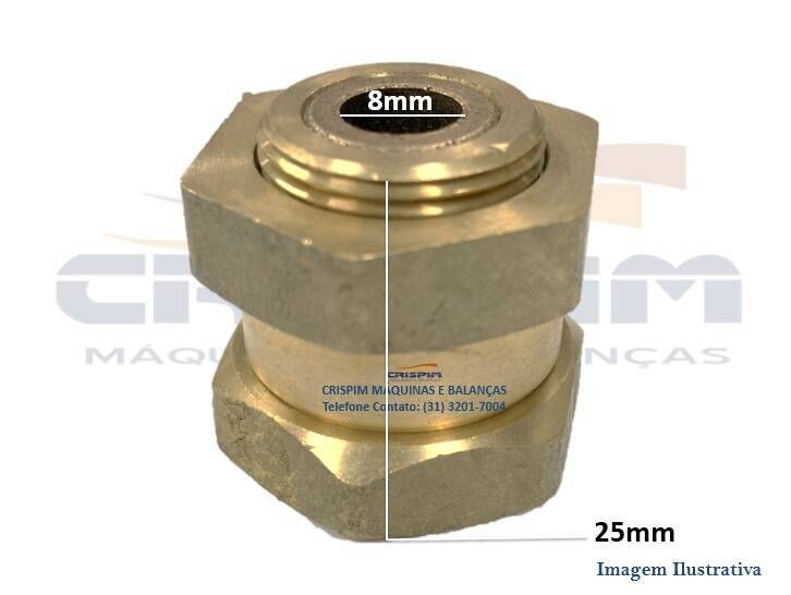 MANCAL / PORCA EM LATÃO LIQUIDIFICADOR BERMAR 800W - Foto 1
