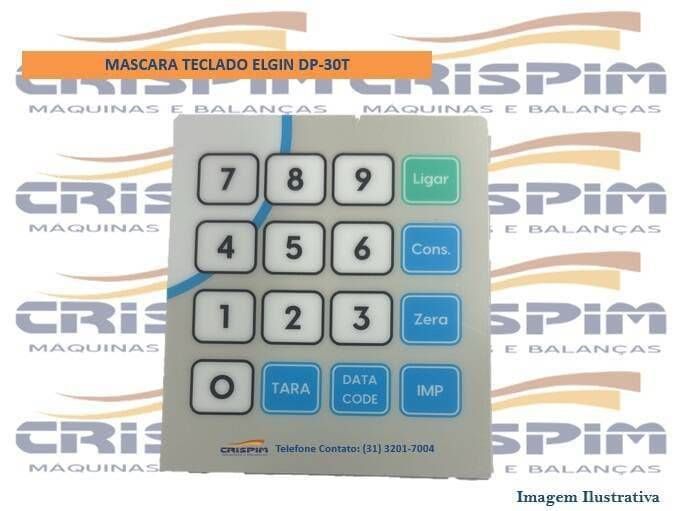 MASCARA TECLADO ELGIN DP-30T - Foto 1