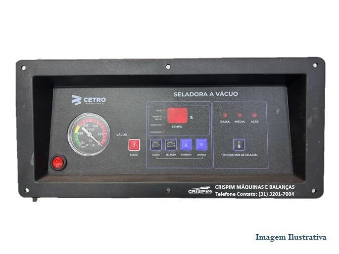 MOLDURA PAINEL COM ADESIVO MAQUINA VACUO CETRO DZ4 - Foto 1