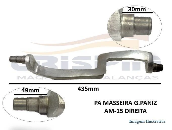 PA MASSEIRA G.PANIZ AM-15 ESQUERDA - Foto 1