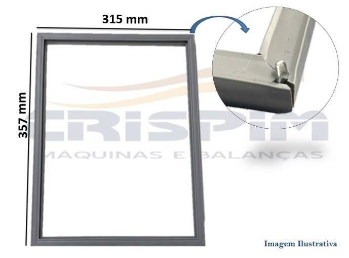 PERFIL DE SILICONE 357MM X 315MM (BF) COD.5003-2 A - Foto 1
