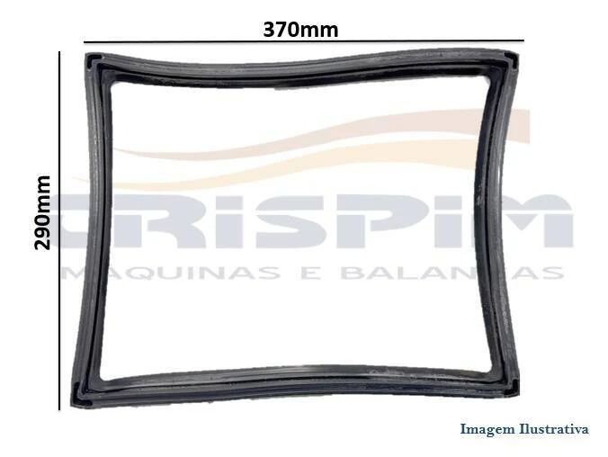 PERFIL DE SILICONE FORNO PRATICA C-MAX 3 GOURMET - Foto 1