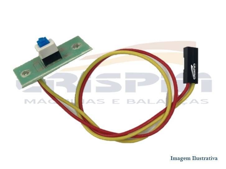 PLACA C/BOTÃO P/ CALIBRAÇÃO BAL. RAMUZA ATENA II - Foto 1