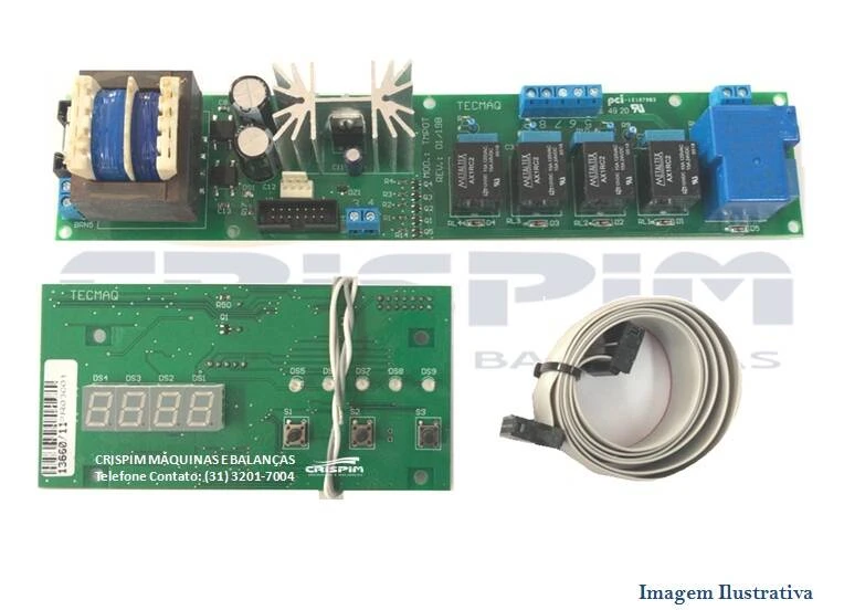 PLACA DE COMANDO MAQ. VACUO TECMAQ TM-250 MOD.ANTI - Foto 1