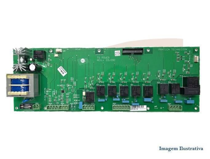 PLACA ELETRONICA MODULO FORNO PRATICA TS POWER - Foto 1