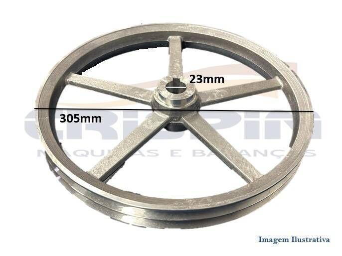 POLIA BATEDEIRA G.PANIZ BP-18C / AR-15 F2 305MM - Foto 1