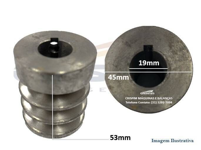 POLIA MOTOR MASSEIRA G.PANIZ MES-25 F19 - Foto 1