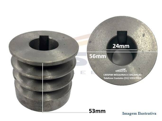 POLIA MOTOR MASSEIRA G.PANIZ MES-25 F24 - Foto 1