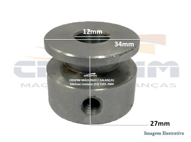 POLIA MOTORA CORTA-FRIOS METVISA CFA/ CFH-300 - Foto 1