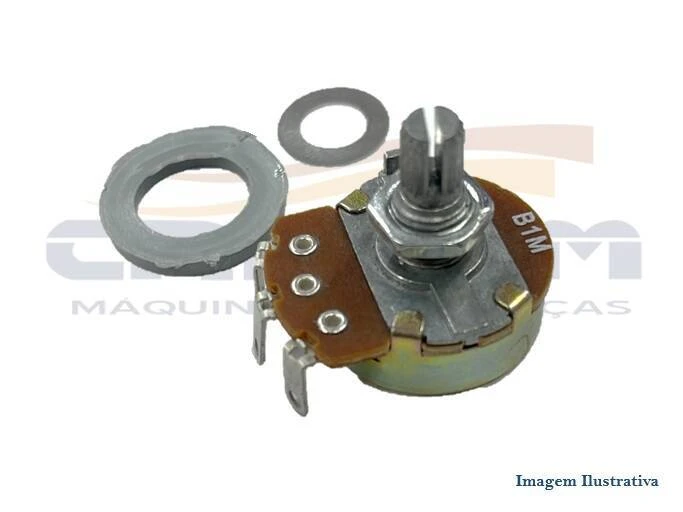 POTENCIOMETRO B1M SELADORA/ MÁQ. VACUO R.BAIÃO SEL - Foto 1