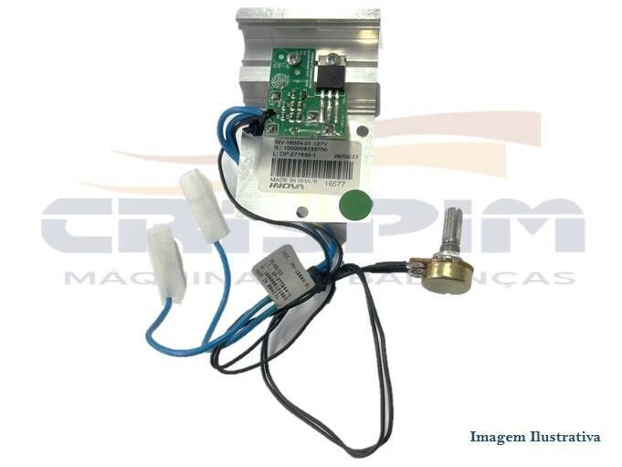 POTENCIOMETRO BRAESI BATEDEIRA BPEL-05 PREMIUM 127 - Foto 1