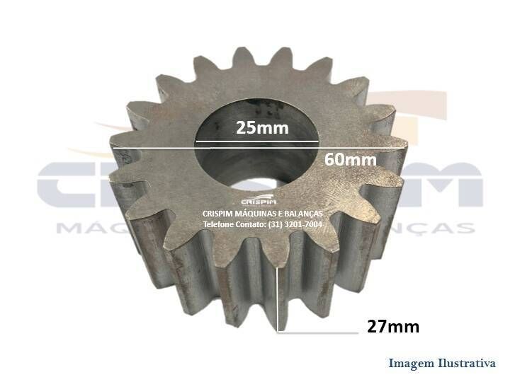 ENG. FERRO 18D CILINDRO LEAO S/CHAVETA RETA - Foto 1