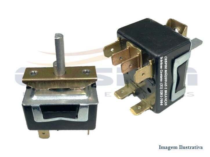 CHAVE 3 CALORIAS 6 POLOS C/SUPORTE 25A - Foto 1