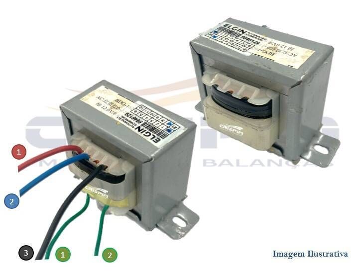 TRANSFORMADOR ELGIN 12V-600MA DP-15/30 (MOD NOVO) - Foto 1
