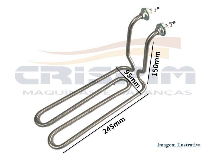 RESISTENCIA 1.900W 127V FRITADEIRA MARCHESONI - Foto 1