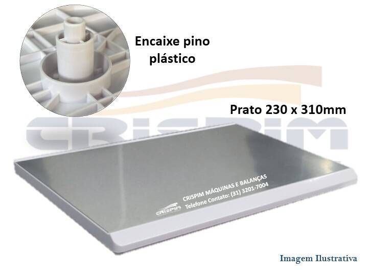 PRATO BAL. ELET. UPX EA-15 / EA-20 (MOD ANTIGO) - Foto 1